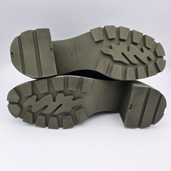 Sanctuary Primetime Leather High Heel Booties, Black, Size 8 - Picture 13 of 16